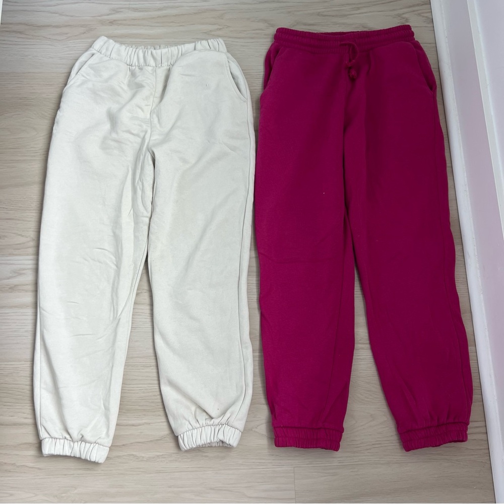 2 Medium Zara Sweatpants